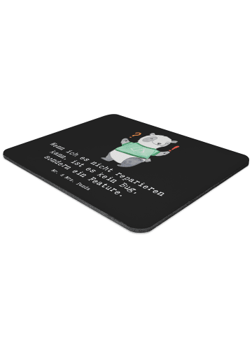Mr. & Mrs. Panda Mouse Pad Feature Charme mit Spruch in Schwarz