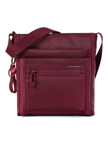 Hedgren Inner City Umhängetasche RFID Schutz 24 cm maroon banner