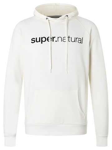 super.natural Merino Hoodie in weiß