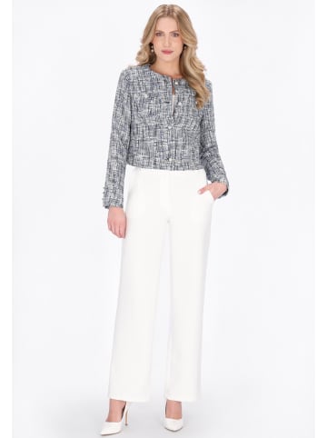 DreiMaster Women Blazer in navy multicolor