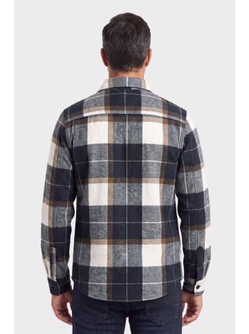 M.O.D Max Shirt Jacket Blue Offwhite Check