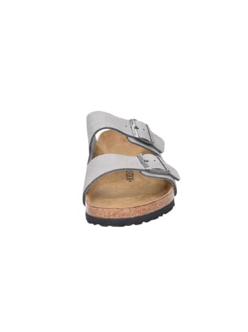 Birkenstock Pantoletten in Desert Buck Whale Grey