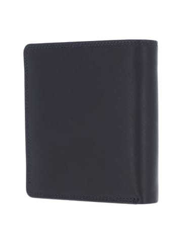 Golden Head Polo Geldbörse RFID Schutz Leder 13 cm marineblau