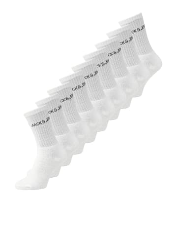 Jack & Jones 9er-pack Tennissocken in White
