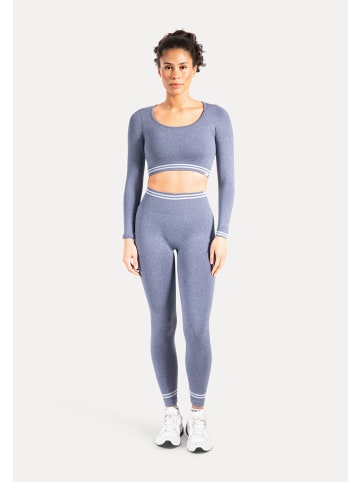 SMILODOX Longsleeve Miriel in Dunkelblau