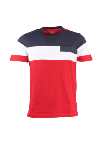 COLMAR T-Shirt im Retro-Look in Red