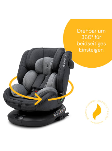 Osann Kindersitz  "Eno360 2"  in Dark Grey Melange - 40 bis 150 cm
