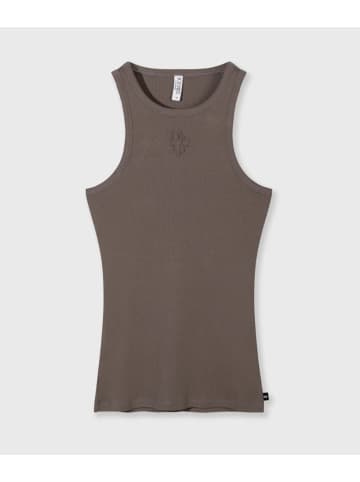 10Days Tank Top Rib in Moonrock