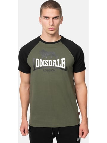 Lonsdale T-Shirt "Magilligan" in Grün