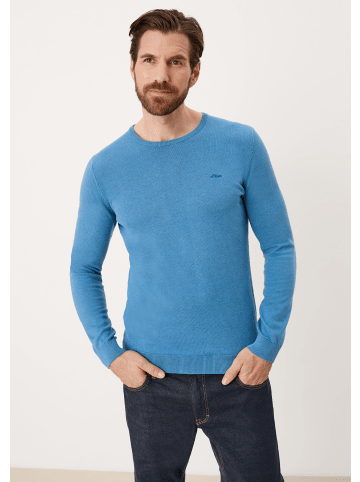 s.Oliver Pullover langarm in Blau