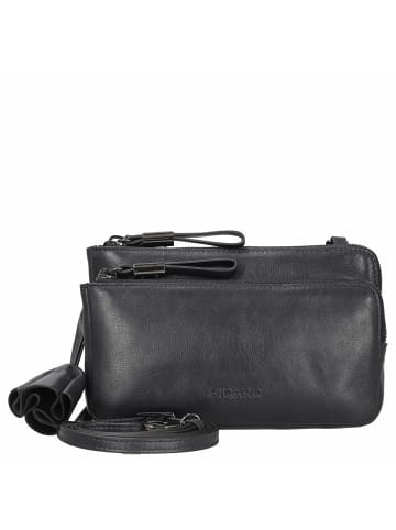PICARD Bella - Schultertasche 20 cm (black) in ozean