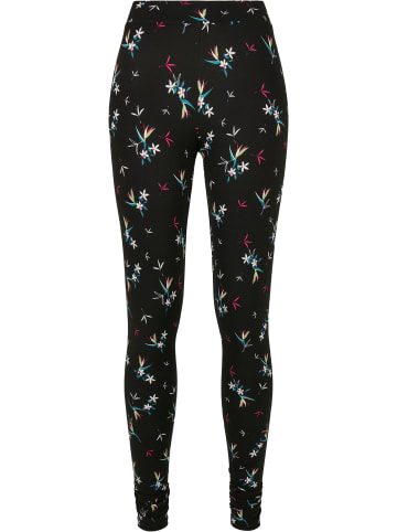 Urban Classics Leggings in blackfloret