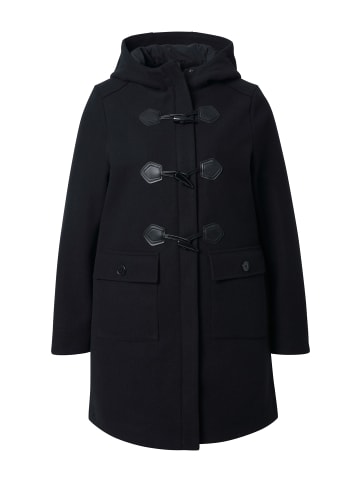 Ulla Popken Mantel in schwarz