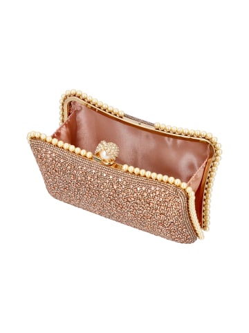 faina Women Clutch in Champagne