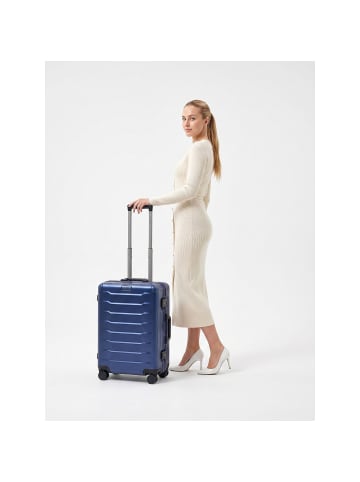 Stratic Phoenix 4-Rollen Kabinentrolley S Aluminium 55 cm blue