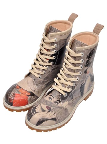 Dogo Longe Boots - Go Back to Being Yourself 39 in Grau
