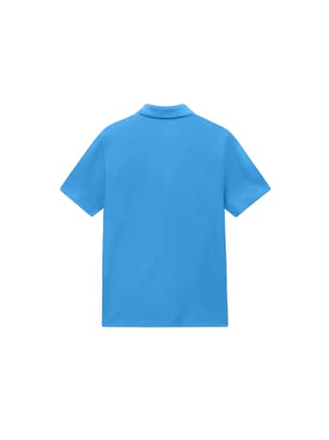 Napapijri Polo EALIS SS in Blue Jasper