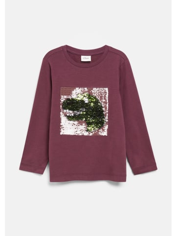 s.Oliver T-Shirt in 4918_bordeaux