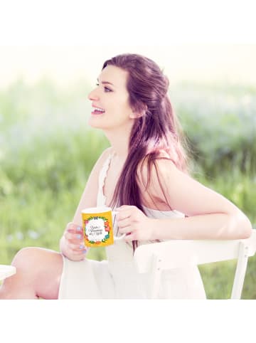 Mr. & Mrs. Panda Tasse Vermieterin mit Spruch in Keine Angabe