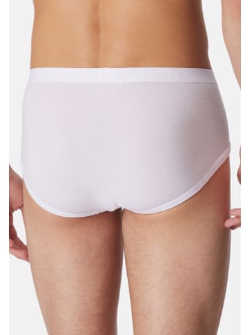 Schiesser Slip / Unterhose Original Classics Feinripp in Weiß