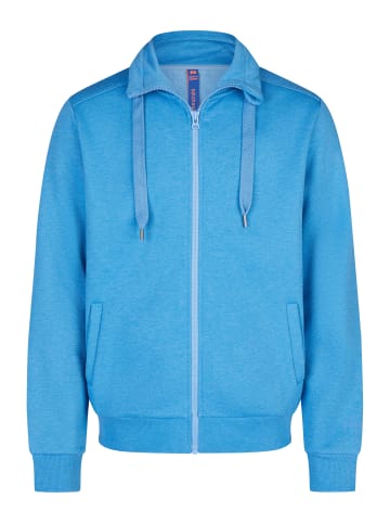 Salzhaut Sweatjacke MOOL in Ocean Blue