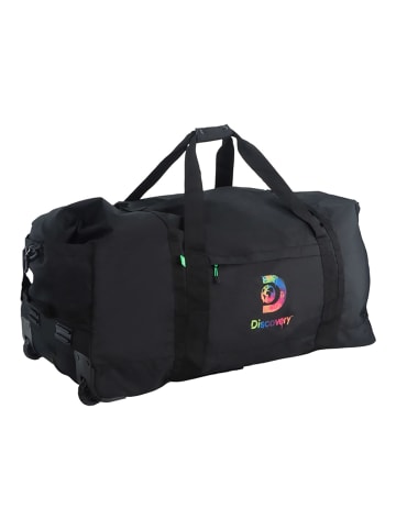 Discovery Drive Fold Wheel Bag Rollenreisetasche in black