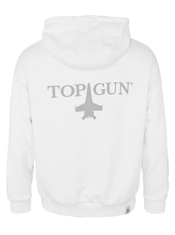 TOP GUN Hoodie TG22003 in white