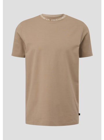 QS T-Shirt in 8235_sandfarben