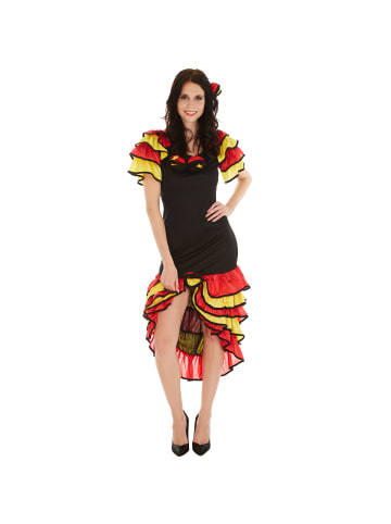 tectake Wundervolles, langes Kleid, rot