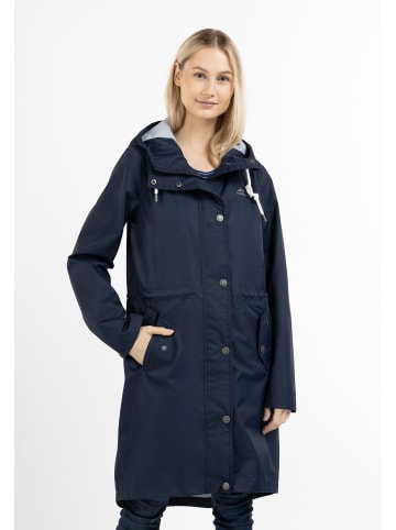 ICEBOUND Damen Regenjacke Mit Innenprint in Marine