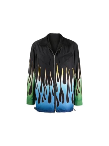 Kenzo Schwarz Baumwolle In voller Länge Jacke
