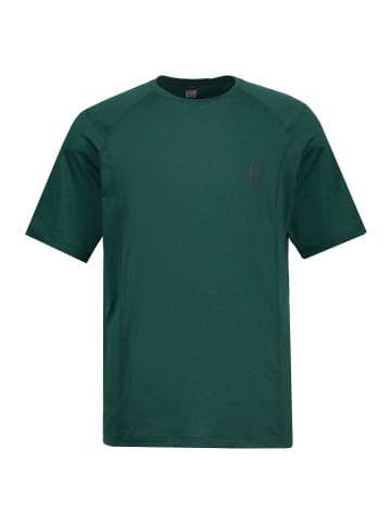 JP1880 Kurzarm T-Shirt in dunkelgrün
