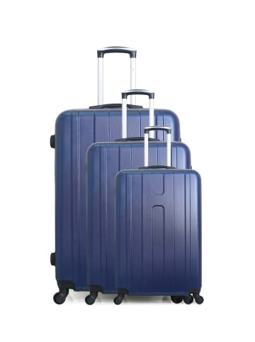 Hero 3 tlg. Kofferset ATLANTA in Dunkelblau (95L/64L/37L)
