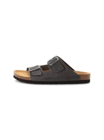 Camel Active Sandalen aus Rindsleder in Schwarz