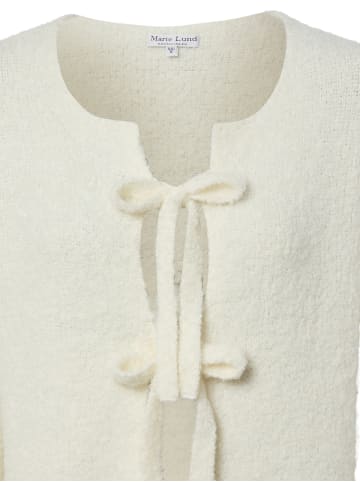 Marie Lund Strickjacke in ecru - 0001