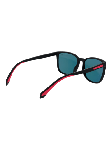 Polaroid Frauen Sonnenbrille Quadratisch Schwarz