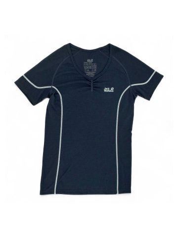 Jack Wolfskin T-Shirt Baselayer Shirt Damen Unterziehshirt Funktionsshirt in Weiß