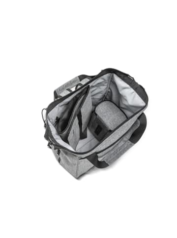 Kinderhaus Blaubär Wickelrucksack CURA TOP in Schwarz Meliert