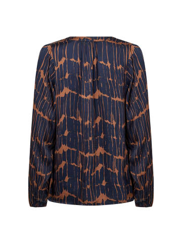 soyaconcept Bluse SC-Arlette in marine camel