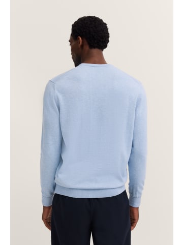 Bugatti Pullover V-Neck in hellblau