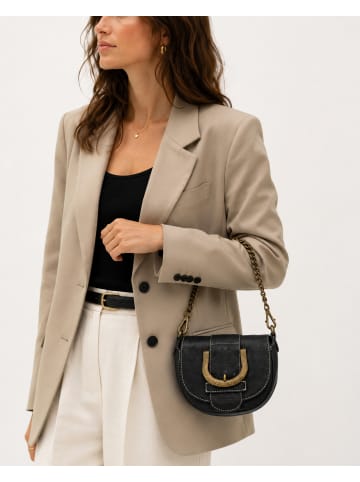 collezione alessandro Umhängetasche " Vintage Nappa " in schwarz