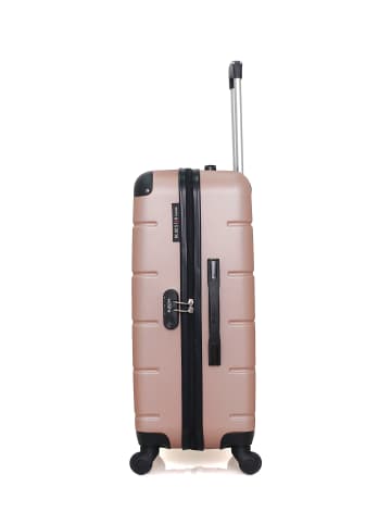 BlueStar Mittelgroßer Koffer OTTAWA in Rosa (64L)