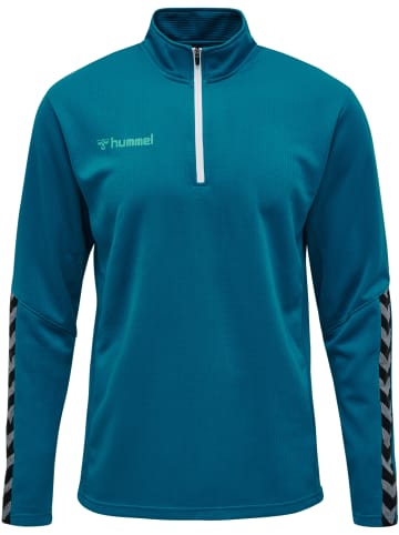 Hummel Hummel Halbreißverschluss Sweatshirt Hmlauthentic Herren in CELESTIAL