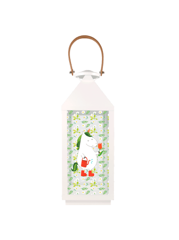 Mr. & Mrs. Panda Windlicht Outdoor Einhorn Gärtner ohne Spruch in Transparent