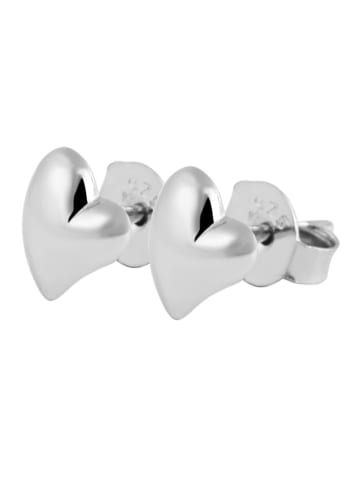 Adeliás Damen Ohrringe – Ohrstecker aus 925 Silber in silber