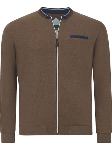Charles Colby Sweatjacke DUKE RUPOLD in braun