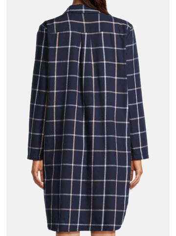 Seidensticker Nachthemd Classic Flanell in Navy