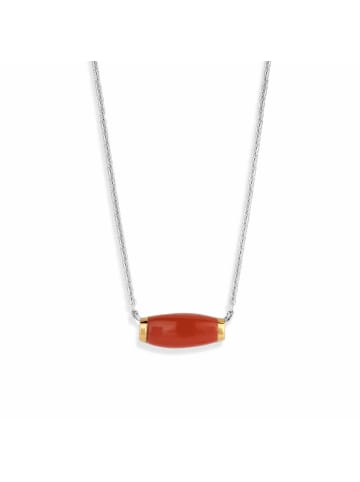 Ti Sento Milano Kette The Red Golden Pendant in hellrot