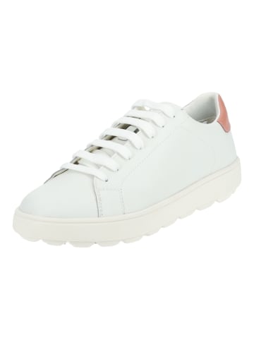 Geox Sneaker in Weiß/Rosa