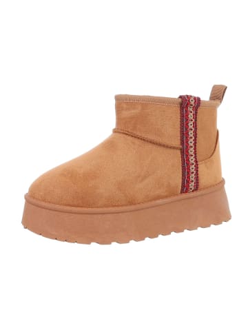 Ital-Design High Heel in Camel